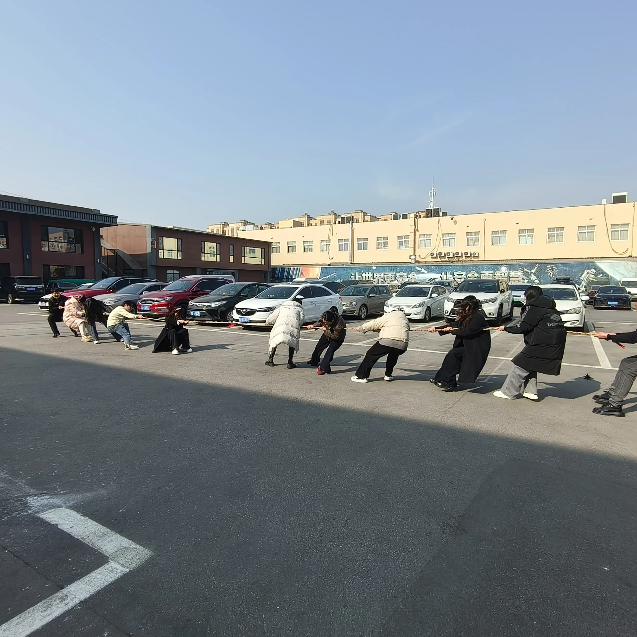 Tá Gníomhaíocht Tógála Foirne ag Haozhifeng